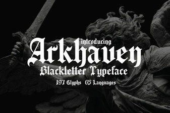 Arkhaven Fonts for Creative Design Projects