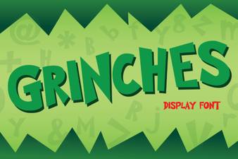 Craft Your Own Grinches Font for Holiday Designs