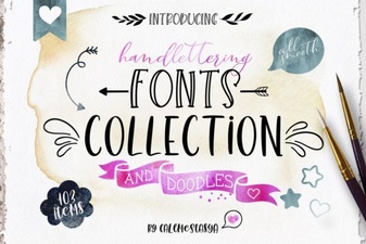 Craft Your Projects with Creative Handlettering Fonts